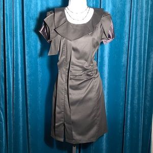 Fiyonas Turkish Black midi dress